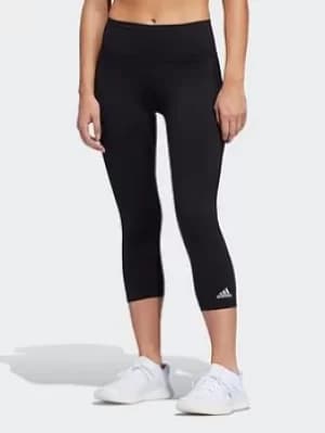 adidas Believe This 2.0 3/4 Leggings, Black Size M Women
