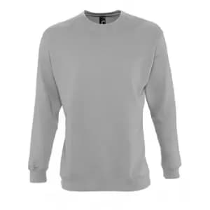 SOLS Unisex Supreme Sweatshirt (3XL) (Grey Marl)