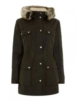Barbour Carribena wax jacket Olive