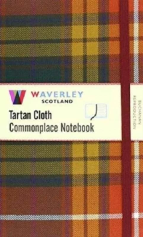 Waverley (L): Buchanan Reproduction Tartan Cloth Large Notebook Hardback
