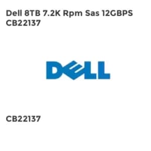 Dell 8TB 7.2K Rpm Sas 12GBPS CB22137