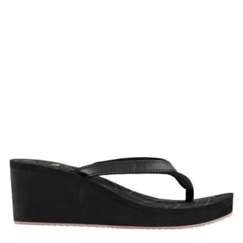 SoulCal Eva Wedge Sandals Ladies - Black