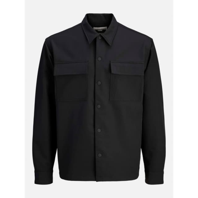 Jack and Jones Mens Commute Overshirt Black male S