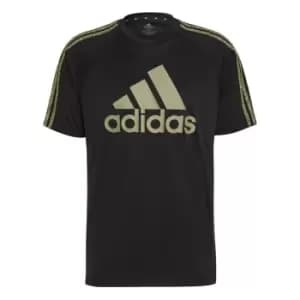 adidas Sereno Logo T Shirt - Black
