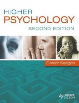 Higher Psychology by Gerard Keegan Paperback