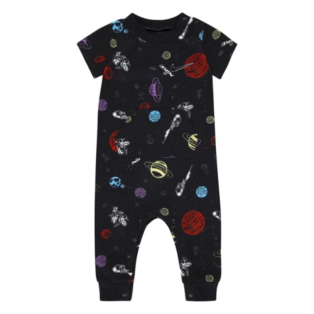 Nike KSA Coverall Onsie Infants Black male 0-3 Mnth