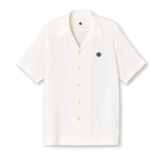 Pretty Green Mens Plain Short-Sleeve Regular Fit T-Shirt White male Small