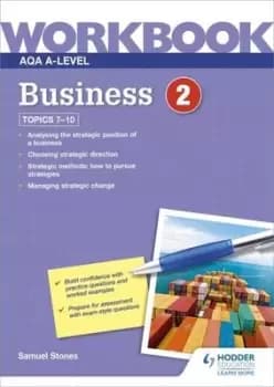 AQA A-Level Business Workbook 2 - Samuel Stones - Paperback - Used