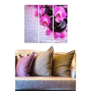 MDF304343312 Multicolor Decorative MDF Painting (3 Pieces)