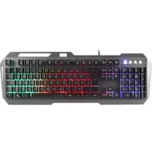 SpeedLink LUNERA Corded, USB Gaming keyboard Backlit German, QWERTZ, Windows Black