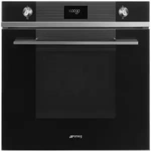 Smeg Linea SFP6101TVN1 Built In Electric Single Oven - Black - A+ Rated