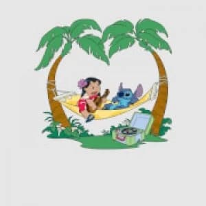 Disney Lilo And Stitch Play Some Music Womens Sweatshirt - Grey - L