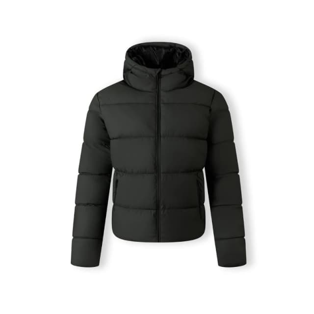 Minoti Men padded jacket with hood zip pockets khaki Khaki male X Small