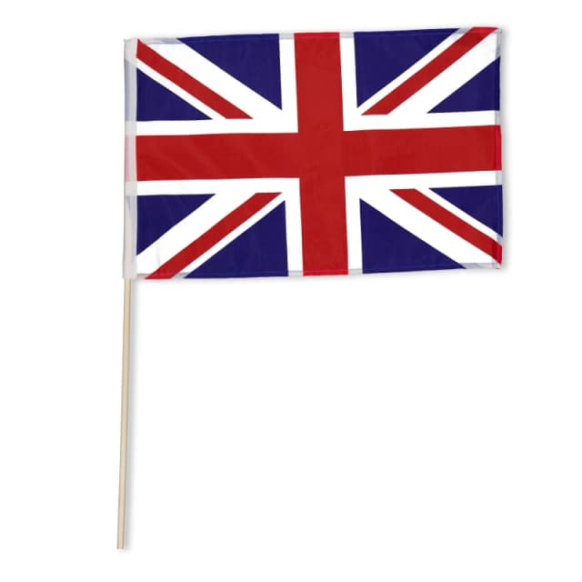 Team England Hand Flag - Blue Blue One Size