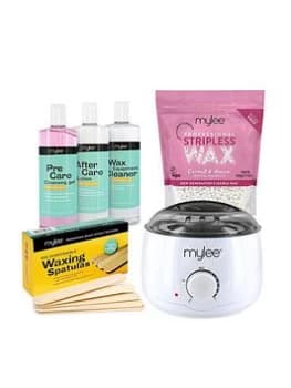 Mylee Complete Professional Waxing Kit - Coconut And Arnica Stripless Wax Kit