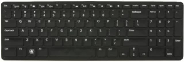 HP 827028-051 laptop spare part Keyboard