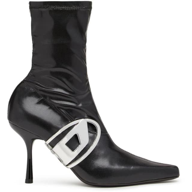 Diesel Womens Over the Knee Boots Black female 3.5 (36)