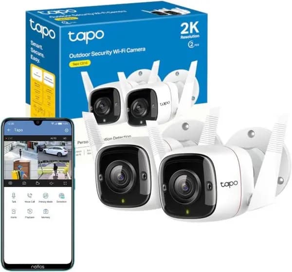 TP Link Tapo C310P2 Outdoor WiFi Security Camera TAPO C310P2