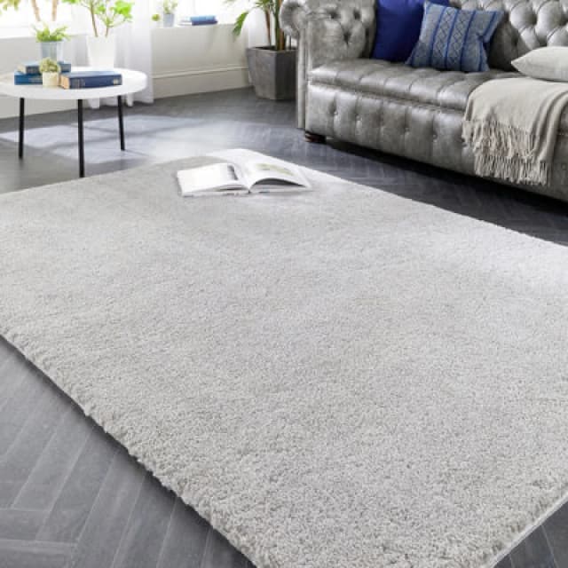 Origins My Lux Washable Shaggy Cosy Rug Silver - Origins - Size: 160X230 Silver 160X230 YK21816