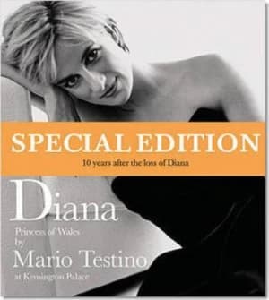 Diana Princess of Wales by Mario Testino at Kensington Palace. by Mario Testino and Patrick Kinmonth Hardback