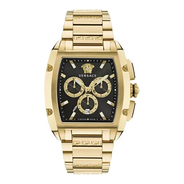 Versace Watches Gents Versace Dominus Gold-Tone Watch VE6H00523
