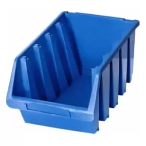 Ergo xl Box Plastic Parts Storage Stacking 204x340x155mm - Colour Blue - Pack of 4