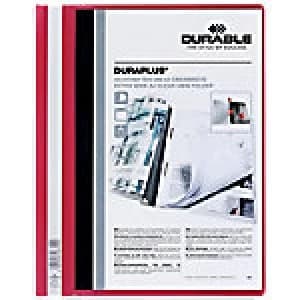 Durable Report File 257903 A4 Red PVC