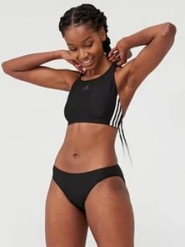 Adidas 3 Stripe Bikini - Black