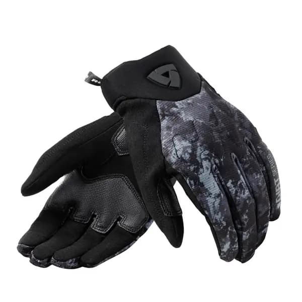 REV'IT! Continent Wind Breaker Gloves Black Grey Size S