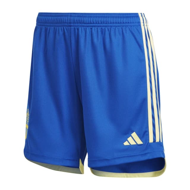 adidas Sweden Womens Team 23 Away Shorts Womens - Blue Blue 2XS