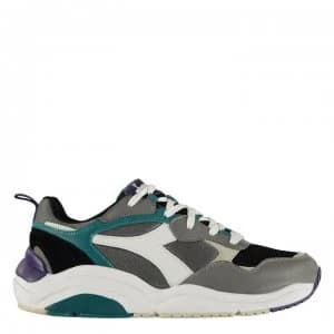Diadora Lifestyle Whizz Run Trainers Mens - Charcoal/White