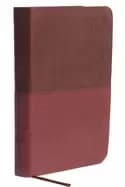 nkjv value thinline bible compact leathersoft burgundy red letter edition c