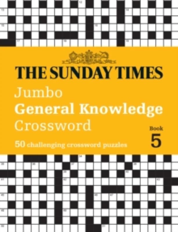 The Sunday Times Jumbo General Knowledge Crossword Book 5. Paperback. By The Times Mind Games, Peter Biddlecombe Books