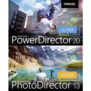 Cyberlink PowerDirector 20 Ultra & PhotoDirector 13 Ultra Duo Full version, 1 licence Windows Illustrator