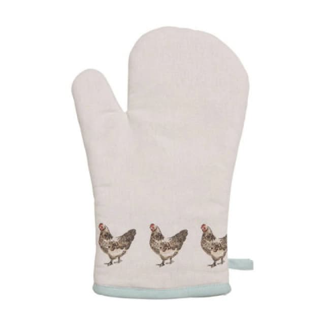 Premier Housewares Mrs Henderson Single Oven Glove White