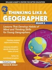 Thinking Like a Geographer Lessons That Develop Habits of Mind and Thinking Skills for Young Geographers in Grade 2