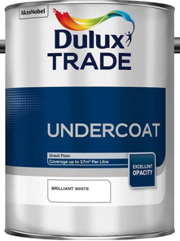 Dulux Trade Undercoat Brilliant White 5L