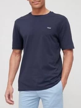 Hugo Boss Dero 212 Chest Logo T-Shirt Navy Size 2XL Men