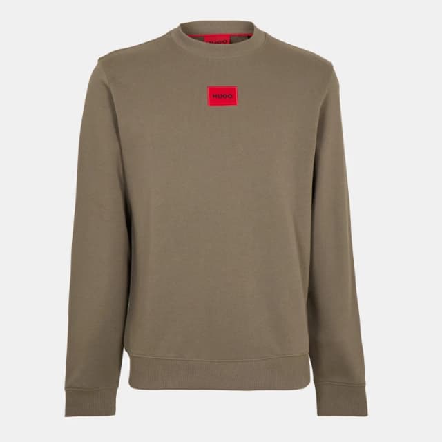 Hugo Mens Diragol Crew-neck Sweatshirt Med Grey 032 male S