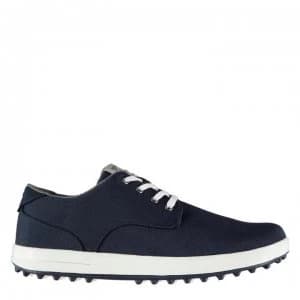Slazenger Canvas Mens Golf Shoes - Navy