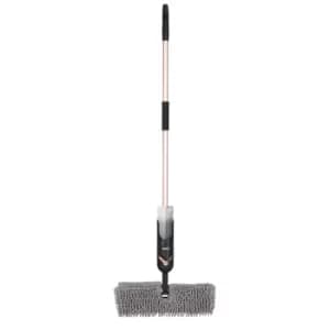 Tower Dual Container Spray Mop - Black And Blush Gold