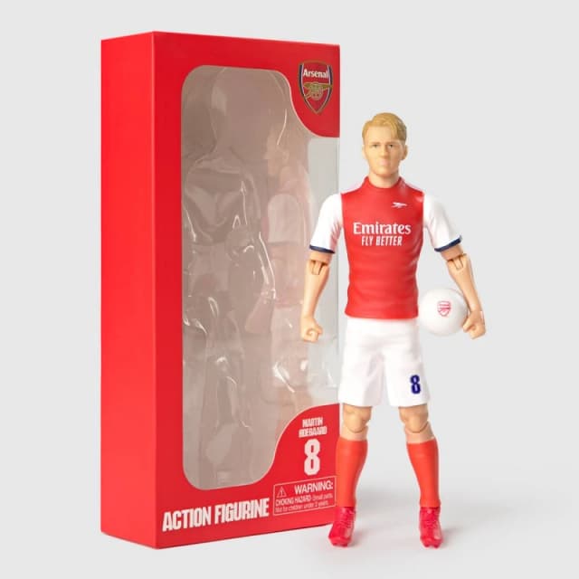 Banbotoys Odegaard Arsenal Fully Articulated Figurine in Red Red Unisex