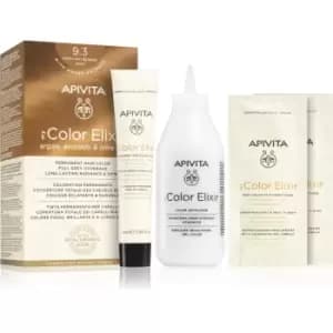 Apivita My Color Elixir hair colour ammonia-free shade 9.3 Very Light Blonde Gold