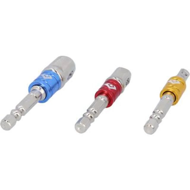 BRILLIANT TOOLS Brilliant Tools BT053003 BT053003 Bit adapter Drive (screwdriver) 1/4 (6.3 mm), 3/8 (10 mm), 1/2 (12.5 mm) BT053003