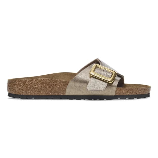 Birkenstock Womens sandals Birkenstock Catalina Cushion Birko-Flor Blanc Female 38 Etroit 1029416