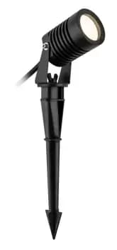 Veron Outdoor Integrated LED Short Spike Ground Light Black IP65