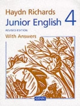 Haydn Richards Junior English Pupil Book 4 with Answers -1997 Edition Book