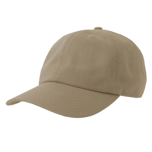 Atlantis Mens Dad 6 Panel Baseball Cap in Stone Stone Male One Size