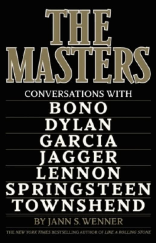 The Masters. Hardback. By Jann Wenner Books