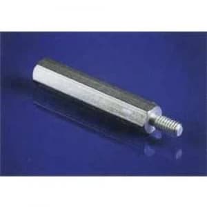 Spacer External and internal thread M4 Brass Distance 30 mm